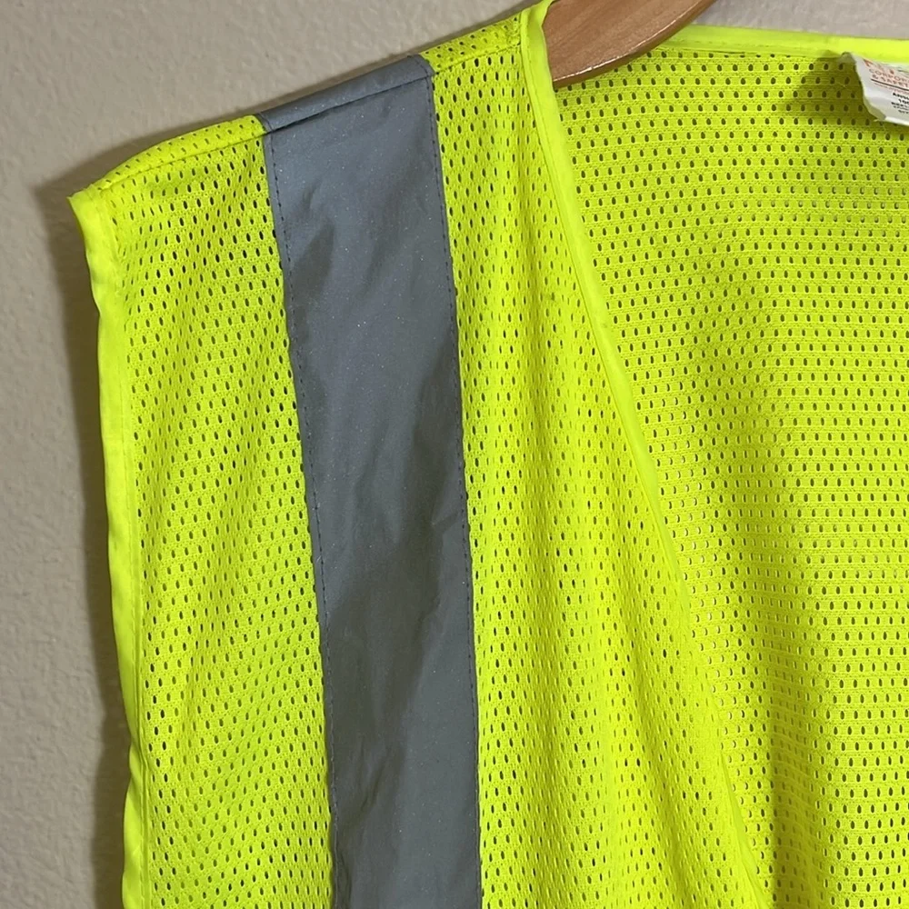 High-Visibility Safety Vest with Reflective Stripes